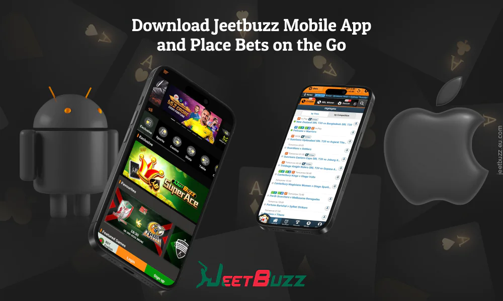 Download the Jeetbuzz BD app for Android and iOS to bet on sports and play casino games