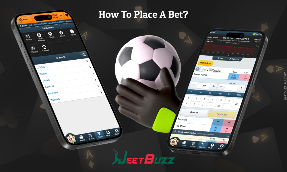 Players in Bangladesh to bet on Jeetbuzz need to select the sport, event, bet type, enter the amount and confirm the coupon