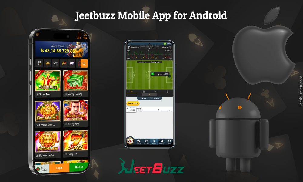 The Jeetbuzz app for Android and iOS offers Bangladeshi players sports betting, casino, bonuses and secure account management with a user-friendly interface