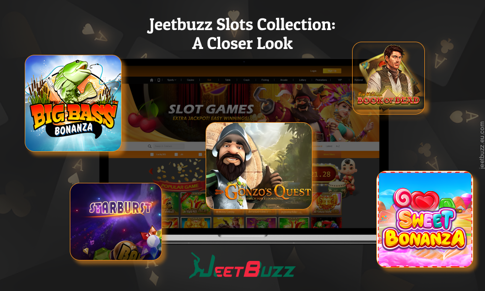 Jeetbuzz BD Casino offers over 1,000 slots from leading providers, including progressive jackpot games